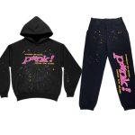 Sp5der Young Thug Black Punk Tracksuit