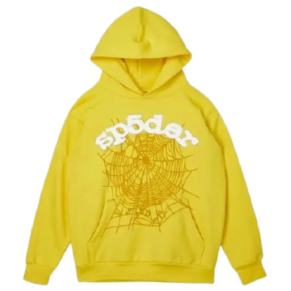 Young Thug Sp5der Worldwide Yellow Hoodie