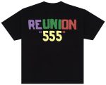 Oversized Reunion Sp5der Black T-Shirt