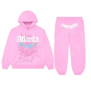 Pink Velour Tracksuit