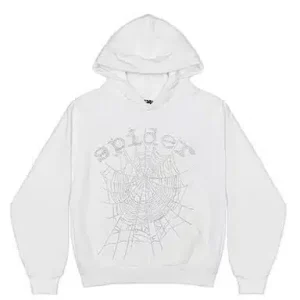 Sp5der Rhinestone Hoodie