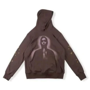 Brown Sp5der Hoodie