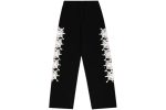 Black Sp5der Sweatpants